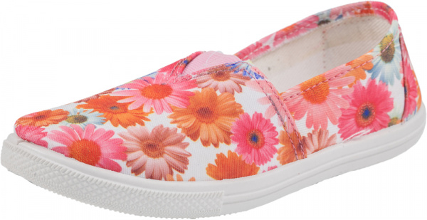 Полуботинки Котофей слипоны для девочки 631060-12